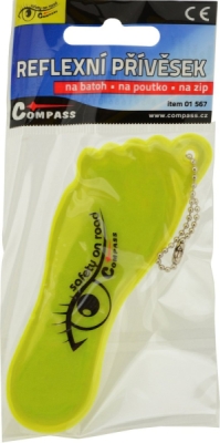 Compass přívěšek reflexní foot s.o.r.
