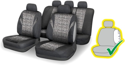Potahy sedadel sada 9ks JACK III. AIRBAG Compass