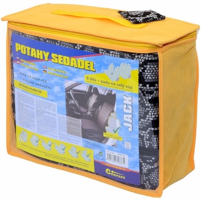 Potahy sedadel sada 9ks JACK III. AIRBAG Compass