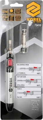 Vorel pájka plynová 3v1 ,15ml,25-80w TO-73410