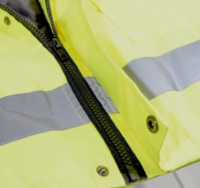 Compass bunda s kapucí reflexní safety xl