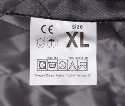 Compass bunda s kapucí reflexní safety xl