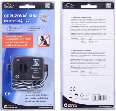 Compass odpuzovač kun elektronický 12v
