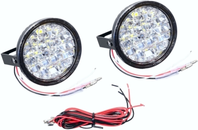 Světla denního svícení kulatá 18 LED/12V Compass