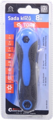Compass TORX sada 8ks T9-T40