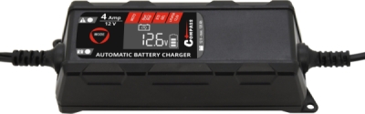Compass nabíječka mikroprocesor 4Amp 12V PB/GEL/AGM/LiFePO4 LCD displej