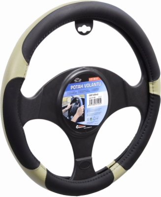 Potah volantu GRIP béžový Compass