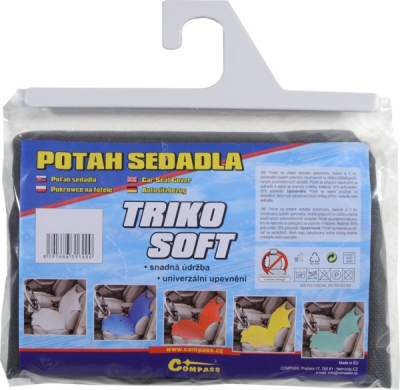 Potah sedadla TRIKO SOFT přední 1ks zelený Compass