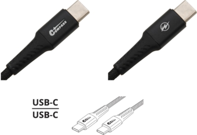 Compass datový a nabíjecí kabel SPEED USB-C / USB-C 480 Mb/s 1,5m