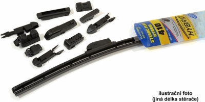 Stěrač HYBRID 710mm + 11 adaptérů TEFLON Compass