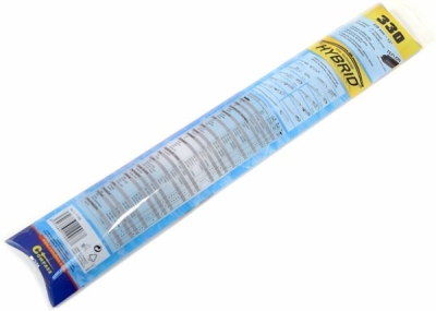 Stěrač HYBRID 330mm + 11 adaptérů TEFLON Compass