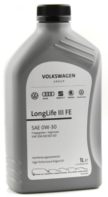 Motorový olej VAG LongLife III FE 0W-30, 1L