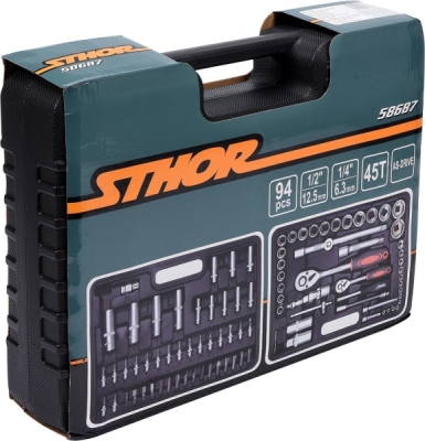 Gola sada 1/2" 94 ks Sthor Sthor TO-58687