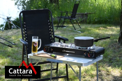 Plynový vařič Cattara Traveler DUO