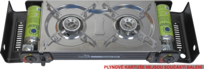 Plynový vařič Cattara Traveler DUO