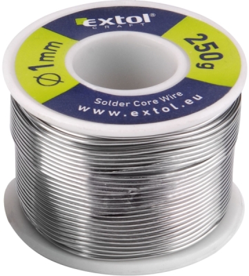 EXTOL CRAFT cín pájecí, ∅1mm, 250g, 9947