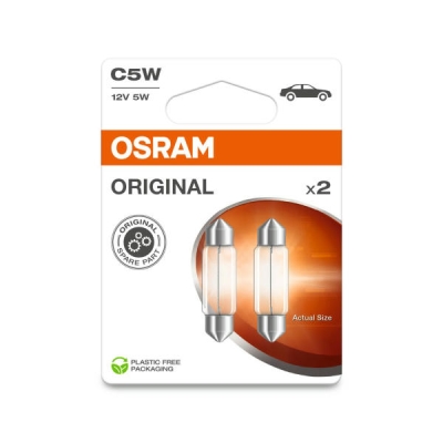 Žárovka Osram C5W, Original 6418-2BL