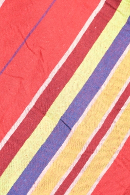 Houpací síť TEXTIL 200x100cm červeno-žlutá Cattara 13568