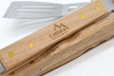Cattara grilovací nářadí WOOD sada 3ks