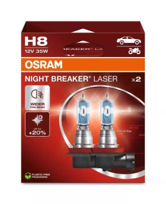 Žárovka Osram H8, Night Breaker Laser 64212NL-2HB