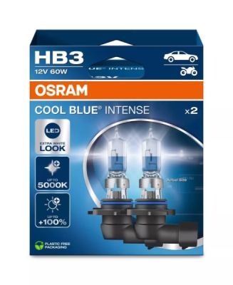 Žárovka Osram HB3, Cool Blue Intense 9005CBN-2HB