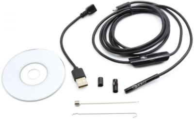 Inspekční kamera, endoskop 5,5mm, 2m, USB 2.0 GEKO G02942