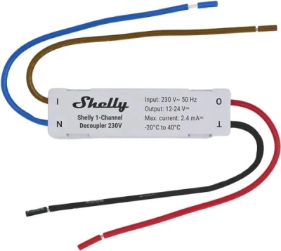 Shelly 1-Channel Decoupler 230V