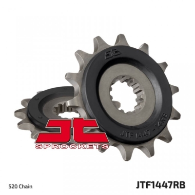 Řetězové kolečko JT JTF 1447-14RB 14 zubů, 520 rubber cushioned