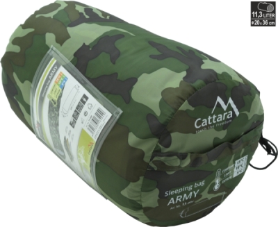 Spací pytel dekový Cattara ARMY 5°C