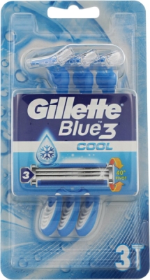 Gillette Blue 3 Cool jednorázové holítko 3 ks M
