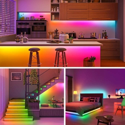 Immax NEO LITE Smart LED pásek 5m, RGB, CCT, barevný, stmívatelný, WiFi IP67