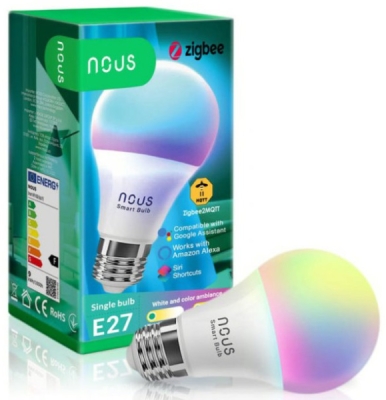 Nous P3Z Smart Single Bulb - žárovka RGB E27