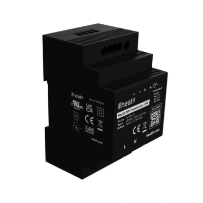 HEATIT DIN Transformer 24V, měnič napětí na DIN lištu 230VAC - 24VDC 60W