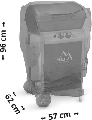 Kryt plynového grilu 99BB011 Cattara 13097