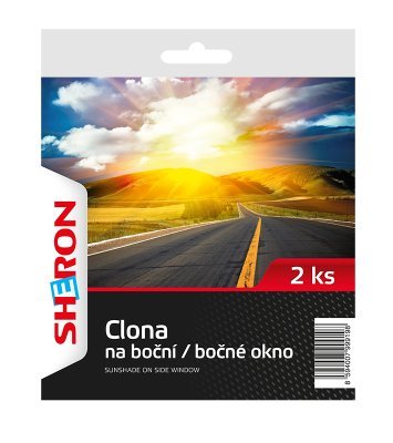 Sheron Sluneční clona na boční okna, 2ks