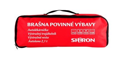 Sheron Brašna povinné výbavy červená /CZ