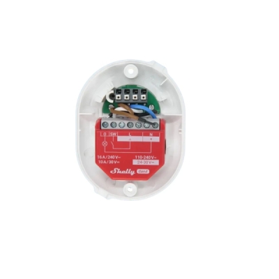 Shelly Button Add-on Černý - kryt s tlačítkem pro moduly Shelly Plus, Gen3 a Gen4