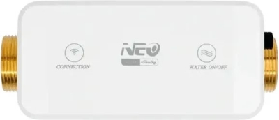 Neo Smart ventil na vodu s měřením spotřeby NAS-WV02W powered by Shelly (WiFi, Bluetooth)