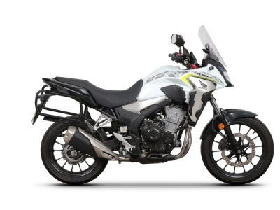 Kompletní sada bočních hliníkových kufrů SHAD 130.kitTERRAside-40 TERRA 47L/47L, včetně montážní sady SHAD HONDA CB 500 X