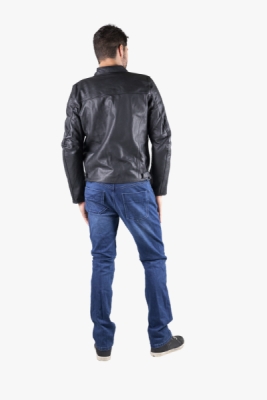 Klasická bunda iXS X73027-003-60H LD STRIPE X73027 černý 60H