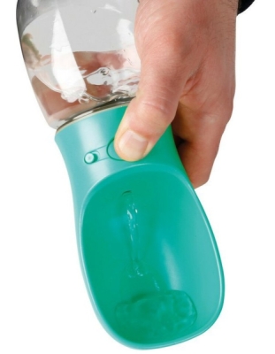 Láhev pro psa cestovní 350ml Lampa