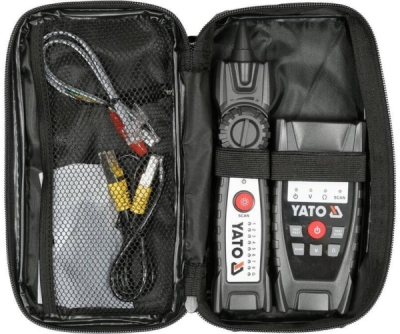 Sada detektoru a testeru síťových kabelů Yato YT-73137