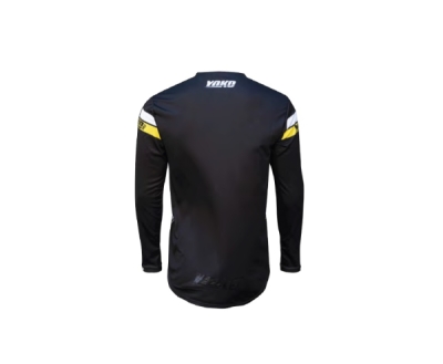 Motokrosový dres YOKO 66-226609-L TRE černá/žlutá L (1.66-226609-L)