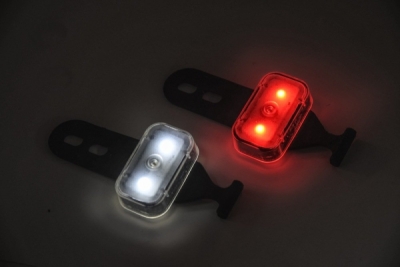 Compass cyklosvětlo sada 2ks SILICON 2 funkce
