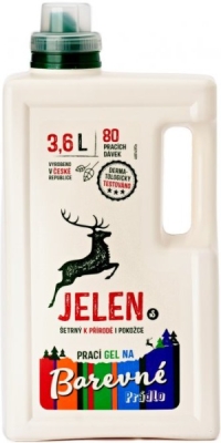 JELEN gel na barevné prádlo 3,6 l