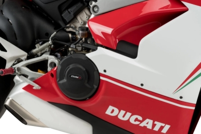 Engine covers PUIG Track for Championship 21505N černý included 2 covers