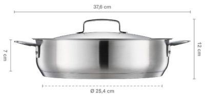 Fiskars zapékací mísa All Steel 28 cm 1064749