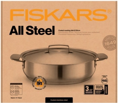 Fiskars zapékací mísa All Steel 28 cm 1064749