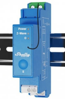 Shelly Qubino Wave Pro 1 - spínací modul 1x 16A, Z-Wave