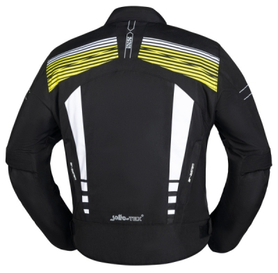 Sportovní bunda iXS X56046-315-L RS-400-ST 3.0 X56046 černo-bílo-neonově žlutá L